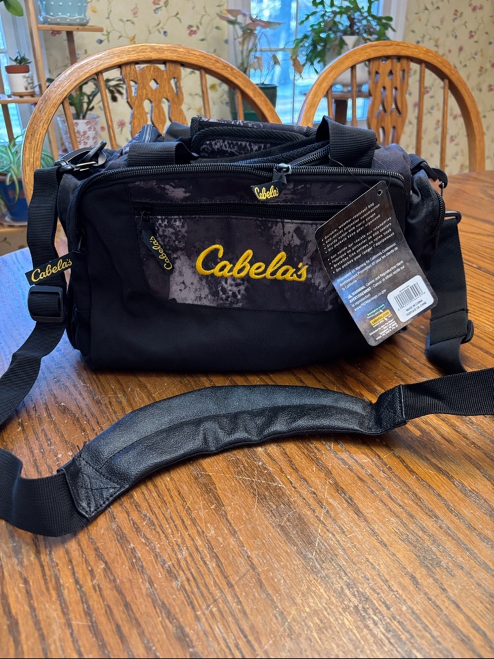 Cabela's Catch-All Gear Bag,duffel designed for hunting, fishing, and outdoor